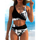 🌺 Zestaw bikini z tropikalnym nadrukiem – 50% ZNIŻKI! OSTATNI DZIEŃ! Seksowny krój, roślinny wzór, idealny na wakacje i plażę – wygodny, stylowy i pełen lata.🌊💃