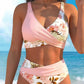 🌺 Zestaw bikini z tropikalnym nadrukiem – 50% ZNIŻKI! OSTATNI DZIEŃ! Seksowny krój, roślinny wzór, idealny na wakacje i plażę – wygodny, stylowy i pełen lata.🌊💃