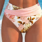 🌺 Zestaw bikini z tropikalnym nadrukiem – 50% ZNIŻKI! OSTATNI DZIEŃ! Seksowny krój, roślinny wzór, idealny na wakacje i plażę – wygodny, stylowy i pełen lata.🌊💃