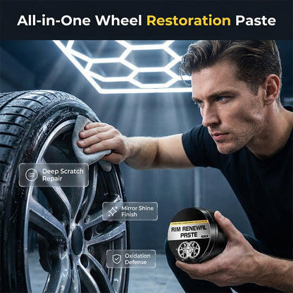 🧽 50% OFF + KUP 1→1, 2→3, 3→5 GRATIS – KUP WIĘCEJ, OSZCZĘDŹ WIĘCEJ – OSTATNI DZIEŃ! Pasta do felg – czyści, odnawia i chroni w jednym. Usuwa rysy i przywraca połysk. Niezbędna do każdego auta! 🚗✨