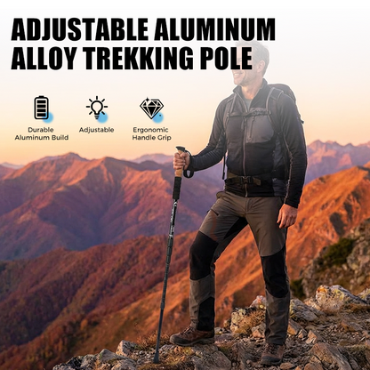 🥾 50% OFF – OSTATNI DZIEŃ! Kijki trekkingowe z aluminium – regulowane, lekkie, z amortyzacją. Zapewnią Ci stabilność na każdym szlaku! ⛰️💪