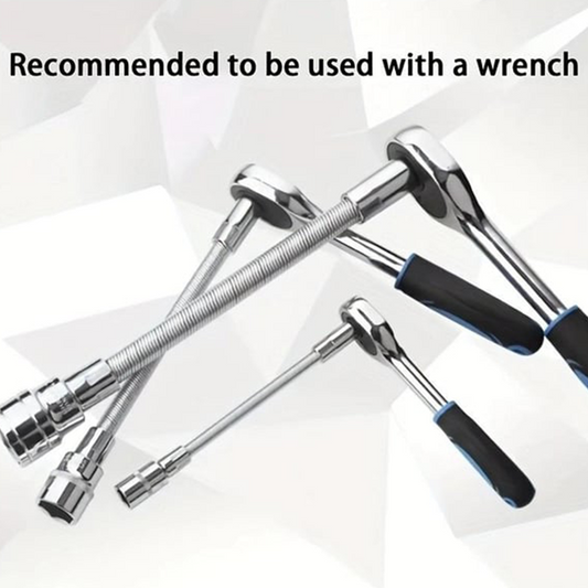 🔧 Giętki przedłużacz do klucza grzechotkowego – 50% ZNIŻKI! OFERTA LIMITOWANA!