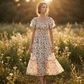 👗 Sukienka midi w kwiaty – 50% ZNIŻKI! OFERTA LIMITOWANA!☀️💃 Kwadratowy dekolt, delikatne marszczenia i kwiatowy wzór – idealna na lato, wesela i codzienne stylizacje. Styl bez wysiłku na każdą okazję! 🌸