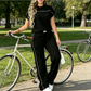 🍃Damski zestaw w jednolitym kolorze – 50% ZNIŻKI! OFERTA LIMITOWANA! Elegancki, uniwersalny i wygodny – idealny do pracy, na spotkania i co dzień. Lekka, przewiewna tkanina, perfekcyjny krój. Styl bez wysiłku! ✨🌸