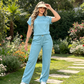 🍃Damski zestaw w jednolitym kolorze – 50% ZNIŻKI! OFERTA LIMITOWANA! Elegancki, uniwersalny i wygodny – idealny do pracy, na spotkania i co dzień. Lekka, przewiewna tkanina, perfekcyjny krój. Styl bez wysiłku! ✨🌸