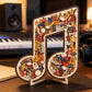 🎼 50% OFF – OSTATNI DZIEŃ! Puzzle muzyczne – stylowa ozdoba z nutami, która doda charakteru każdemu wnętrzu. Idealny pomysł na prezent! 🎶🧩