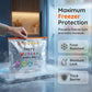 🛒 50% ZNIŻKI – KUP WIĘCEJ, OSZCZĘDŹ WIĘCEJ Aluminiowe woreczki spożywcze – szczelne, wielorazowe, do lodówki i zamrażarki. Świeżość na dłużej! 🥑✨