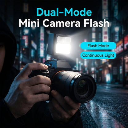 🔥 50% OFF – OSTATNI DZIEŃ! Lampa błyskowa do aparatu – kieszonkowa, akumulatorowa, mocna jak studio. Mały rozmiar, wielkie możliwości. Zabierz ją wszędzie! 📸💪