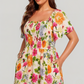 👗 Sukienka midi w kwiaty – 50% ZNIŻKI! OFERTA LIMITOWANA! Kwadratowy dekolt, marszczenia, wzór kwiatowy i praktyczne kieszenie – idealna na lato, plażę i codzienne stylizacje. Lekka, przewiewna i niezwykle kobieca. 🌸☀️💃