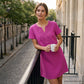 👗 Boho lace V-neck T-shirt dress – 50% ZNIŻKI! OFERTA LIMITOWANA! Zwiewna, kobieca i stylowa – idealna na lato. Koronkowe wykończenie, luźny krój, wygodna na co dzień i na specjalne okazje. 🌸✨