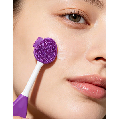 🧼 Silikonowy pędzel 2w1 – 62% ZNIŻKI! KUP 1 → 3 GRATIS!💖🌸 OSTATNI DZIEŃ!Idealny do nakładania maseczek i oczyszczania twarzy – Silikonowa końcówka masuje skórę, zwiększa skuteczność pielęgnacji. Nowy ulubieniec w Twojej kosmetyczce! ✨