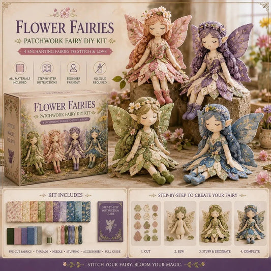 🧵 Kolekcja „Fairy Patchwork” do samodzielnego wykonania – 50% ZNIŻKI! OSTATNI DZIEŃ!Stwórz własnoręcznie unikalne patchworkowe projekty – zestaw zawiera wszystkie niezbędne materiały. Idealny na prezent i relaksującą twórczość. Nie przegap okazji! ✨🌸