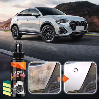 🛡️ 50% OFF + KUP 1→1, 2→3, 3→5 GRATIS – OSTATNI DZIEŃ! Środek do chromu i metalu – przywraca blask, usuwa osady. KAŻDA BUTELKA Z GĄBKĄ GRATIS! Twoje auto znów będzie lśnić! 🚗💪
