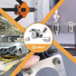 🔩 Zestaw nakrętek gwintowanych z płaskim łbem – 50% ZNIŻKI! OFERTA LIMITOWANA!💪✨ Różne rozmiary, odporne na korozję, łatwe w montażu – idealne do napraw, majsterkowania i prac budowlanych. Niezbędnik w każdym warsztacie! 🛠️🔧