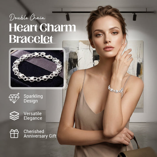 📿❤️ Bransoletka z podwójnym łańcuszkiem – 50% ZNIŻKI! OFERTA LIMITOWANA!✨🎁