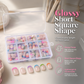 💅 Kolorowe paznokcie naklejane – 50% ZNIŻKI! OFERTA LIMITOWANA!🥳2026 GORĄCA WYPRZEDAŻ🥳💞50K+ SPRZEDANYCH!