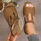 👡 Sandały na koturnie – 50% ZNIŻKI! OFERTA LIMITOWANA! Oddychające, regulowane dopasowanie – idealne na lato. Lekkie, wygodne i stabilne – sprawdzą się na plażę, spacer i co dzień. 🌊☀️💃