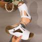 👡 Sandały na koturnie – 50% ZNIŻKI! OFERTA LIMITOWANA! Oddychające, regulowane dopasowanie – idealne na lato. Lekkie, wygodne i stabilne – sprawdzą się na plażę, spacer i co dzień. 🌊☀️💃