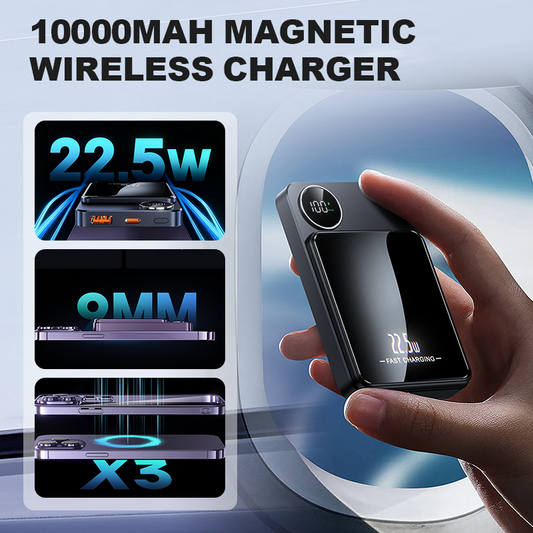 🔋 Magnetyczny bezprzewodowy powerbank – 50% ZNIŻKI! OFERTA LIMITOWANA!