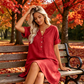 👗 Sukienka tunika z dekoltem V – 50% ZNIŻKI! OFERTA LIMITOWANA!