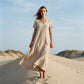 👗Sukienka maxi z dekoltem V – 50% ZNIŻKI! OFERTA LIMITOWANA!💃✨ Ponad 50 000 sprzedanych sztuk! Krótki rękaw, zwiewny krój, modny i wygodny – idealna na lato, plażę i codzienne stylizacje. 🌸☀️