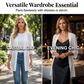 🧥 Damski szyfonowy kardigan z otwartym przodem – 50% ZNIŻKI! OFERTA LIMITOWANA! Luźny, zwiewny i przewiewny – idealny na lato, do pracy i na wieczorne wyjścia. Lekki, kobiecy i pełen elegancji. Pasuje do każdej stylizacji! 🌸☀️✨