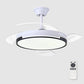 🌀 Cichy wentylator sufitowy 42″ z oświetleniem – 50% ZNIŻKI! OFERTA LIMITOWANA! Silnik DC, cicha praca, nowoczesny design – chowane łopatki po wyłączeniu. Idealny do salonu, sypialni i biura. Łączy styl, komfort i oszczędność energii! 💡🏠✨