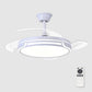 🌀 Cichy wentylator sufitowy 42″ z oświetleniem – 50% ZNIŻKI! OFERTA LIMITOWANA! Silnik DC, cicha praca, nowoczesny design – chowane łopatki po wyłączeniu. Idealny do salonu, sypialni i biura. Łączy styl, komfort i oszczędność energii! 💡🏠✨