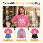 👕 T-shirt z nadrukiem stokrotki – 50% ZNIŻKI! OFERTA LIMITOWANA!💃✨ Luźny krój, miękka tkanina po praniu, modny amerykański styl – idealny na lato i codzienne stylizacje. Unisex, wygodny i stylowy! 🌼☀️