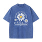 👕 T-shirt z nadrukiem stokrotki – 50% ZNIŻKI! OFERTA LIMITOWANA!💃✨ Luźny krój, miękka tkanina po praniu, modny amerykański styl – idealny na lato i codzienne stylizacje. Unisex, wygodny i stylowy! 🌼☀️
