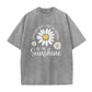 👕 T-shirt z nadrukiem stokrotki – 50% ZNIŻKI! OFERTA LIMITOWANA!💃✨ Luźny krój, miękka tkanina po praniu, modny amerykański styl – idealny na lato i codzienne stylizacje. Unisex, wygodny i stylowy! 🌼☀️
