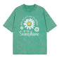 👕 T-shirt z nadrukiem stokrotki – 50% ZNIŻKI! OFERTA LIMITOWANA!💃✨ Luźny krój, miękka tkanina po praniu, modny amerykański styl – idealny na lato i codzienne stylizacje. Unisex, wygodny i stylowy! 🌼☀️