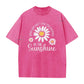 👕 T-shirt z nadrukiem stokrotki – 50% ZNIŻKI! OFERTA LIMITOWANA!💃✨ Luźny krój, miękka tkanina po praniu, modny amerykański styl – idealny na lato i codzienne stylizacje. Unisex, wygodny i stylowy! 🌼☀️