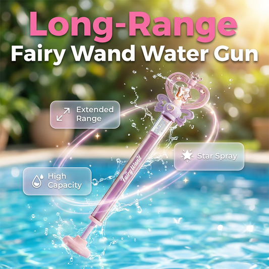 🧚 Pistolet na wodę Różdżka Wieszczki – 50% ZNIŻKI! KUP 2 → 1 GRATIS! OFERTA LIMITOWANA! Magiczny design, lekka konstrukcja i łatwa pompka – Bezpieczny dla dzieci, tworzy piękne wodne mgiełki. Zabawa, która zachwyca! 🌊✨💦