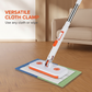 🧹 Wielofunkcyjny płaski mop bezdotykowy – 50% ZNIŻKI! KUP 2 → 1 GRATIS! OFERTA LIMITOWANA!💦✨Sprzątanie bez wysiłku i bez dotykania brudu! 🏠