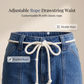 👖 Damskie spodnie cargo jeansowe – 50% ZNIŻKI! OFERTA LIMITOWANA!👖✨Luźny fason, szerokie nogawki i praktyczne kieszenie – jeansowy styl cargo na co dzień.Idealne do pracy, na spacer i na lato! 💙