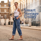 👖 Damskie spodnie cargo jeansowe – 50% ZNIŻKI! OFERTA LIMITOWANA!👖✨Luźny fason, szerokie nogawki i praktyczne kieszenie – jeansowy styl cargo na co dzień.Idealne do pracy, na spacer i na lato! 💙