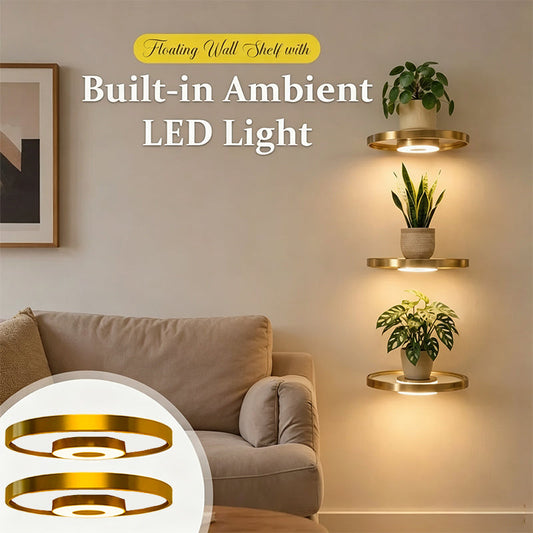 💡 Pływająca półka ścienna z LED – 50% ZNIŻKI! KUP 2 → 1 GRATIS! OFERTA LIMITOWANA!✨ Nowoczesny design, wbudowane oświetlenie LED – idealna do salonu, sypialni i biura.🏠 Łatwy montaż, tworzy wyjątkowy klimat i oszczędza miejsce! 📚
