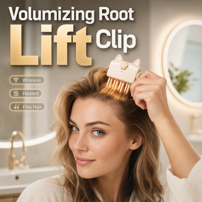 💇 Klips do unoszenia włosów – 50% ZNIŻKI! OFERTA LIMITOWANA!🔥💖 Ponad 48 000 sprzedanych sztuk! Bezprzewodowy, podgrzewany, idealny do cienkich i płaskich włosów – dodaje objętości u nasady w kilka sekund. ✨