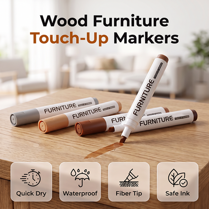 🖊️ Markery do retuszu mebli – 50% ZNIŻKI! KUP 1 → 3 GRATIS! 🛠️✨OFERTA LIMITOWANA!Szybko maskują rysy, zadrapania i ubytki na drewnianych meblach, podłogach i listwach. Łatwe w użyciu, trwałe i dostępne w różnych odcieniach. 🪑