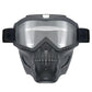 🛵 Gogle motocyklowe czaszka – 50% ZNIŻKI! KUP 2 → 1 GRATIS! OFERTA 💨✨LIMITOWANA!Cyberpunkowy styl, odpinana maska na twarz, wygodne i stabilne – Chronią przed wiatrem i kurzem, dodają charakteru każdej trasie! 🏍️💀