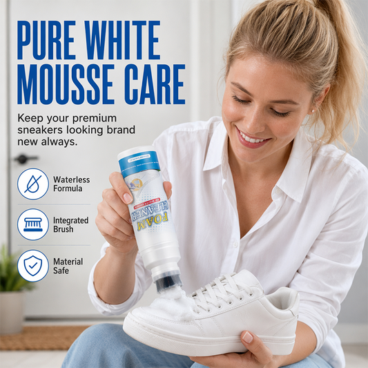 🧽 Pianka czyszcząca do usuwania zażółceń – 50% ZNIŻKI!💨✨ KUP 1 → 1 GRATIS! OFERTA LIMITOWANA!💨✨Bez spłukiwania, z wbudowaną szczotką – usuwa zażółcenia, plamy i osady z mebli, płytek, tapicerki i butów.🏠
