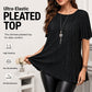 👕 Plisowana bluzka plus size – 50% ZNIŻKI! OFERTA LIMITOWANA!🌸💃Pochlebny fason, delikatne plisy i wygodny krój – Lekka, przewiewna i pasuje do każdej sylwetki. Dodaje stylu i pewności siebie! ✨