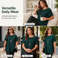 👕 Plisowana bluzka plus size – 50% ZNIŻKI! OFERTA LIMITOWANA!🌸💃Pochlebny fason, delikatne plisy i wygodny krój – Lekka, przewiewna i pasuje do każdej sylwetki. Dodaje stylu i pewności siebie! ✨