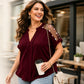🌸💃 Bluzka plus size z siatki – 50% ZNIŻKI! OFERTA LIMITOWANA! Przezroczysta siatka, dekolt V, kobiecy krój – idealna na lato, imprezy i wieczorne wyjścia. Lekka, przewiewna i pełna stylu. Pasuje do każdej sylwetki! ✨