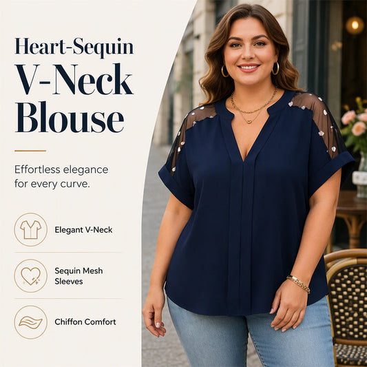 🌸💃 Bluzka plus size z siatki – 50% ZNIŻKI! OFERTA LIMITOWANA! Przezroczysta siatka, dekolt V, kobiecy krój – idealna na lato, imprezy i wieczorne wyjścia. Lekka, przewiewna i pełna stylu. Pasuje do każdej sylwetki! ✨