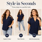 🌸💃 Bluzka plus size z siatki – 50% ZNIŻKI! OFERTA LIMITOWANA! Przezroczysta siatka, dekolt V, kobiecy krój – idealna na lato, imprezy i wieczorne wyjścia. Lekka, przewiewna i pełna stylu. Pasuje do każdej sylwetki! ✨