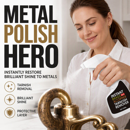 ✨ Spray do usuwania osadów mosiężnych – 50% ZNIŻKI! OFERTA LIMITOWANA!💎✨Natychmiast usuwa osady, przebarwienia i zanieczyszczenia z powierzchni mosiężnych – przywraca blask i czystość bez szorowania. Szybki i skuteczny! 🛡️