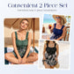 👙 Strój kąpielowy modelujący talię – 50% ZNIŻKI! OFERTA LIMITOWANA!💃Dwuczęściowy, w dużych rozmiarach – odkryte plecy, zakrywa brzuch, wysmukla sylwetkę.✨Wygodny, stylowy i pewny na każdą okazję! 🌊☀️