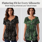 👕 Bluzka plus size z dekoltem V – 50% ZNIŻKI! OFERTA LIMITOWANA!💃✨Elegancki wzór paisley, luźny krój i dekolt V z guzikami – Lekka, przewiewna i stylowa, pasuje do każdej sylwetki. Twój codzienny must-have! 🌸☀️